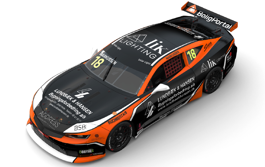 Sådan kommer Michael Markussens DTC-racer til at se ud i 2019
(Foto: Markussen Racing)
